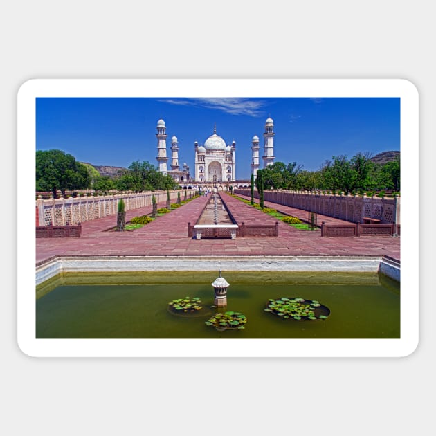 Bibi ka Maqbara from enterance. Sticker by bulljup